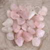 Chips de cuarzo rosa