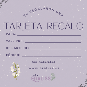 Tarjeta digital regalo Eraliss